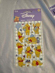 Vintage Sandylion Stickers Packs Disney Themed Winnie The Pooh& Friends.
