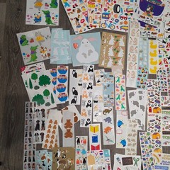 Massive VTG Retired 80s 90s Mrs Grossman Sandy Sticker Lot 260 sheets See Pics