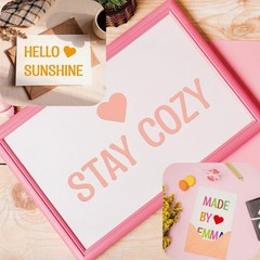 1920Pcs Letter Stickers 20 Sheets Alphabet Stickers 1 Inch Vinyl Self-Adhesiv…