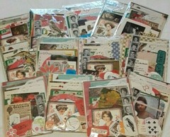 Junk Journal Scrapbook Ephemera Scrap Pack 40+ Items 6.25″ x 4.75″