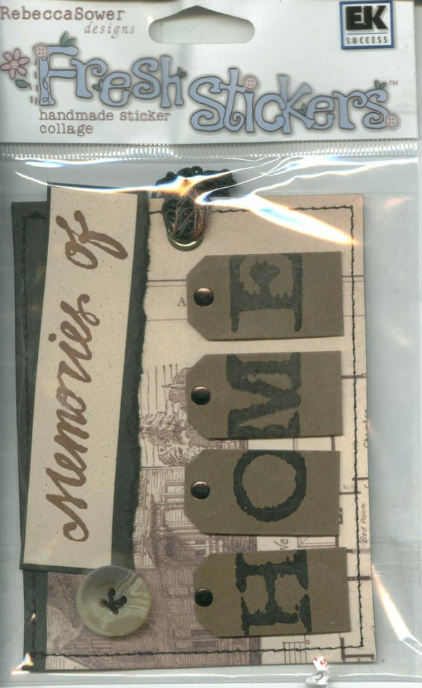 Memories Home Family City Town Country Mother Father Brother Sister Tag Stickers