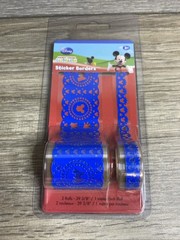 Disney Mickey Mouse Clubhouse Scrapbook Sticker Borders New Sealed