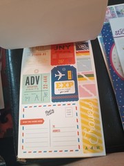 732 Pc Booklet Recollections Planner Stickers Travel Theme