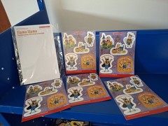 Scholastic Reading Club LLAMA LLAMA Halloween Sticker Set Of 4 Packs 2014