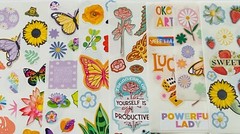 Huge Lot Stickers Kit Set Planner Craft Scrapbook Variety Of Themes | 555+ Pcs.