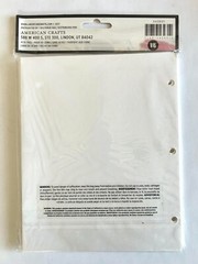Vicki Boutin Mixed Media Refill Sheets 12pcs 3 Designs Binder Planner Journaling