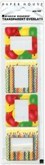 Balloons, Window Wonders, Transparent Overlay, scrapbook embellishment – SL14
