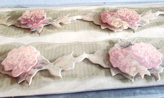 K&Company Ashford Vintage Rose 3D Border Stickers Brenda Walton Scrapbook NOS