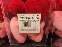 Valentine’s Day Bundle-HEART FOAM Stickers- TABLE SCATTER- RUBBER DICKIES.