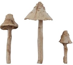 Tim Holtz Idea-Ology Resin Toadstools Pack of 2 Craft Supplies TH94082