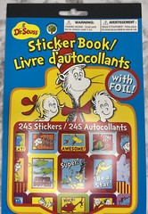 Dr. Seuss Sticker Book 245 Stickers 1 Foil Sheet Teaching Tree New 2020
