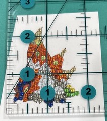 New!! SLITHER WING Pokemon Diamond Art STICKER Scrapbooking Nintendo Decor