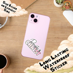 Christian Jesus Sticker, Faith Bible Decal, Inspirational Vinyl Sticker