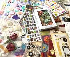 #367 MIXED LOT 50pkgs JOLEE’S FOREVER IN TIME MARTHA STEWART K & COMPANY LETTERS