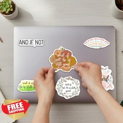 NHUNGSIS92 3-Pack Daniel 3:18 Bible Verse Sticker