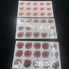 Red Hat Society Stickers Lot Bumper Vinyl Scrapbooking Vintage Car 50+