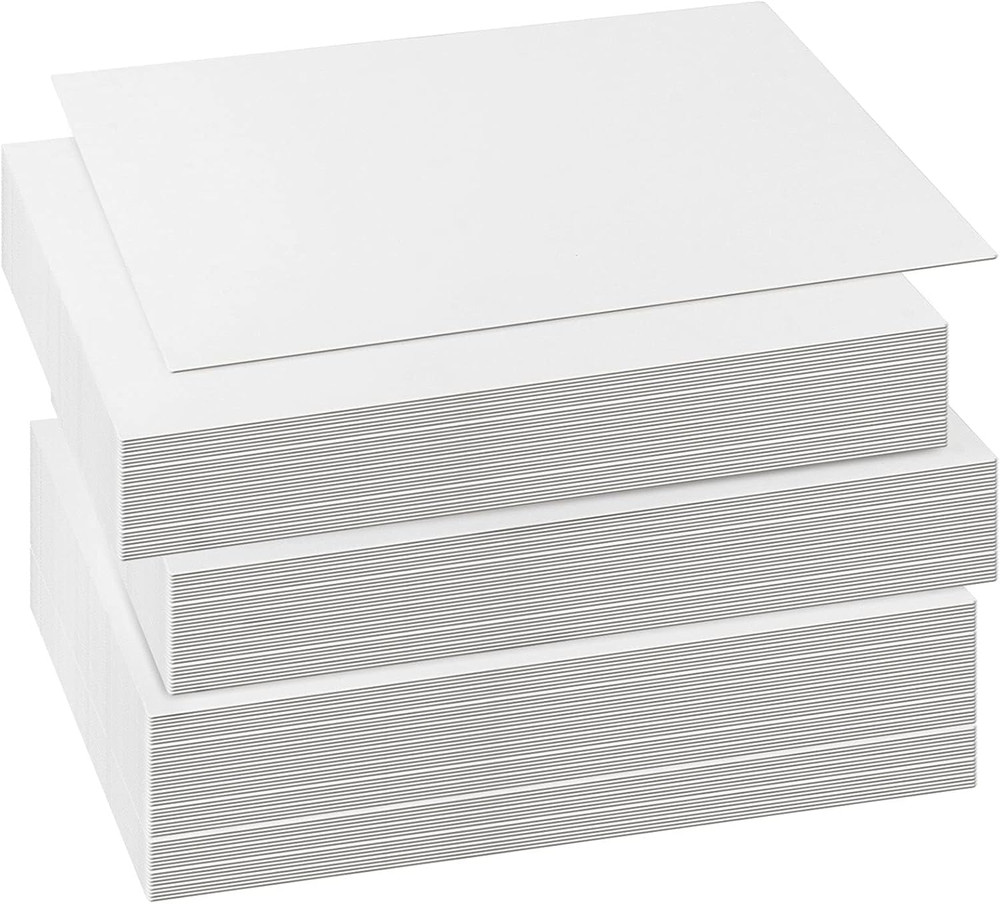 50 Sheets 11.6 X 15.5 Inches 30 Pt White Chipboard, Large White Chipboard Sheets