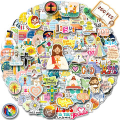 200PCS Jesus Christian Stickers, Religious Stickers for Kids Bible Verse Sticker