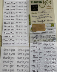 Thank You Gracias Words Stickers Sticker Packs Sheets Mods You Choose, YOU PICK
