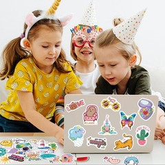 200 PCS Waterproof Animal Stickers for Kids, Teens, Water Bottles & Laptops