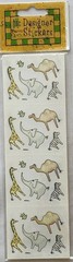 New Vintage Lot of 5 Packs Provo Craft Bears, Baby, & Animal Stickers & Borders