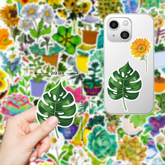 Stickers for Water Bottles 200 Pcs VSCO Sticker Packs Flower and Plant Theme Wat