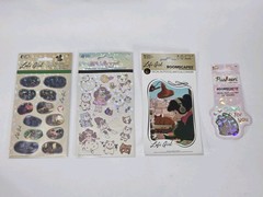 Pusheen Cat Lofi Girl Bee Puppycat Roomscapes SandyLion Sticker Decal Lot