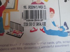Vintage Mrs. Grossman’s Stickers One Sheet Carnival Rides Fair Carousel Ferris