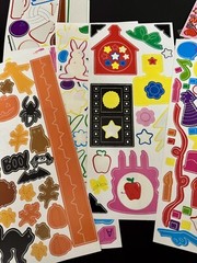 Scrapbooking Stickers Junk Drawer Lot School Family Holiday Alphabet Kids Sports