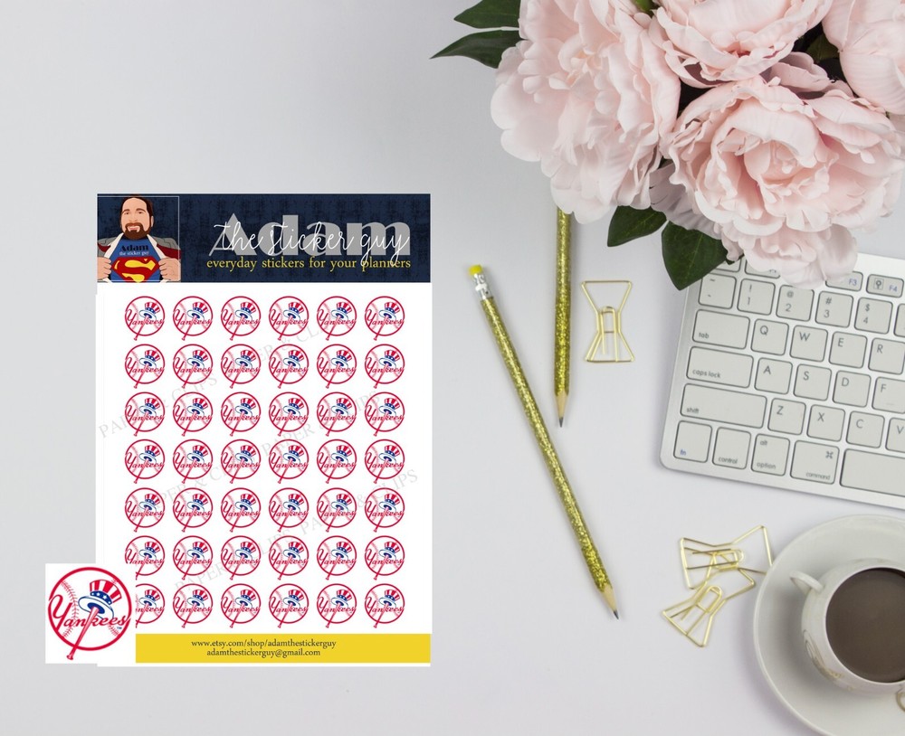 New York Yankees Planner Stickers