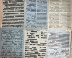 Letraset Letters Numbers Lot Of 85+ Sheets Many Fonts/Sizes + Chartpak Formatt