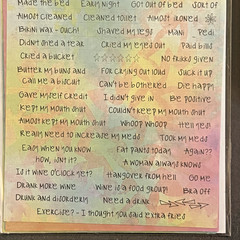 Ranger Dylusions Creative Dyary Back Chat Stickers & Washi Tape Sheets NEW