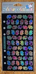 Stickopotamus Sticko Prismatic Hand PRINTS Repeats Handprints Scrapbook Stickers