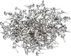 4.5 X 8 Mm Mini Brads for Paper Crafts, 200 Pcs round Paper Fastener Metal for A