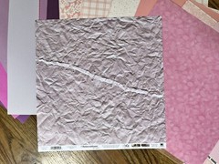 Scrapbooking Lot of 200 Sheets Mixed Thick & Thin Paper 12″x12″ Solid & Prints