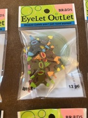 Eyelet Outlet Brads Lot of NEW 6 packs Card Making Scrapbooking Kids Horses