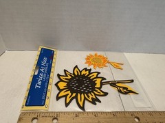 Ellison Designs «Twice As Nice» Laser Overlays Die Cuts With A View, Sunflowers
