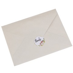 500 Pcs/Roll Round Thank You Stickers Seal Labels Stickers Labels for Party.Q6