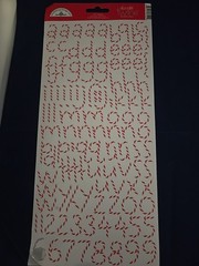Words & Letters, Numbers Scrapbooking Stickers Lot Of 9