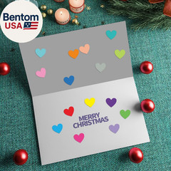 4000 PCS Small Heart Stickers for Kids, 1/2″ Tiny Mini Sticker, 20 Colors, 18 Sh