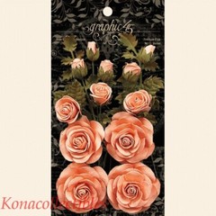 Graphic 45 Staples Rose Bouquet Precious Pink New in Pkg