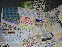 Huge Lot Alphabet Sticker Sheets (200+) Craft Room De-Stash! 5 lbs