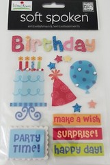 *YOU CHOOSE* Jolee’s/Others HAPPY BIRTHDAY Party Dimensional/Non-Dimen. Stickers