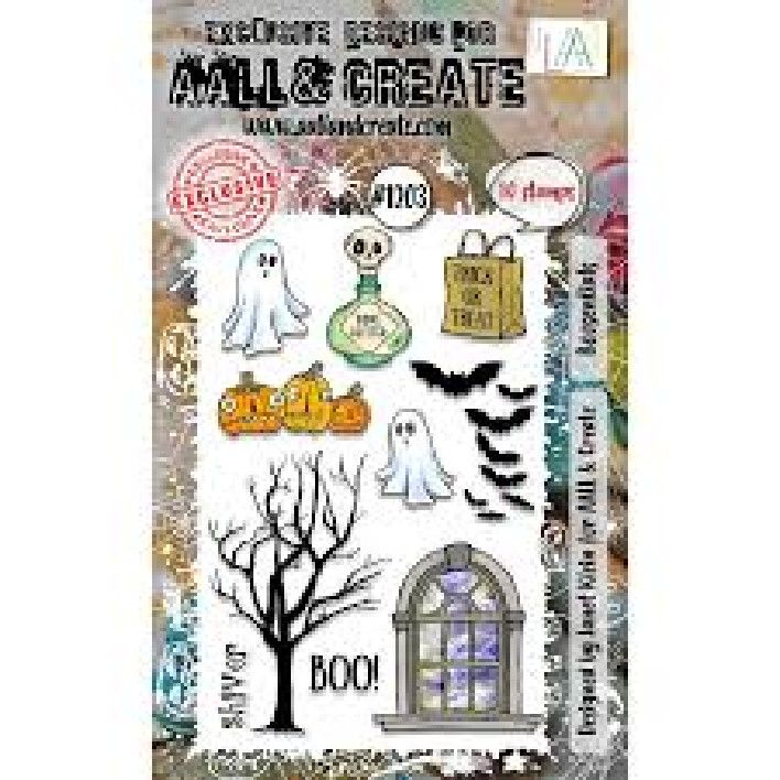 AALL AND CREATE – CLEAR ACRYLIC STAMPS – BOOSENTIALS