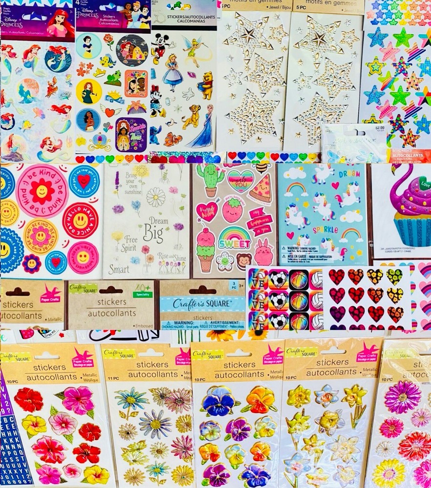 400 STICKER BUNDLE 4 Teacher Day Care Parent Children Teen Boy Girl all Ages