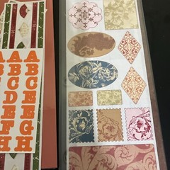 creative memories asian paperpack plus letters and vintage deseigns