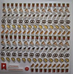 Pipstick Sticker Sheet 4×4 called «Little Snacks» From Feb 2023
