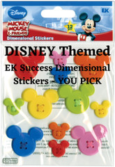 DISNEY Assorted Stickers by EK Success – Scrapbooking Crafts & More – YOU PICK