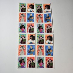 Hallmark Stickers Disney HUNCHBACK OF NOTRE DAME 4 Sheets New Vtg