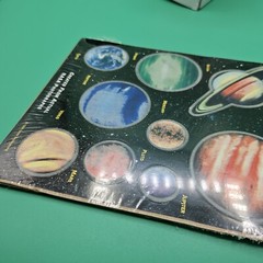 Vintage Great Explorations Solar System Stick Ons Wall Stickers GLOW IN THE DARK
